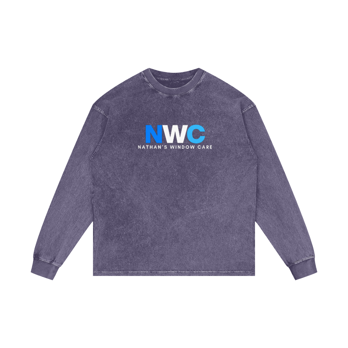 Acid Wash Oversize Long Sleeve T-Shirt