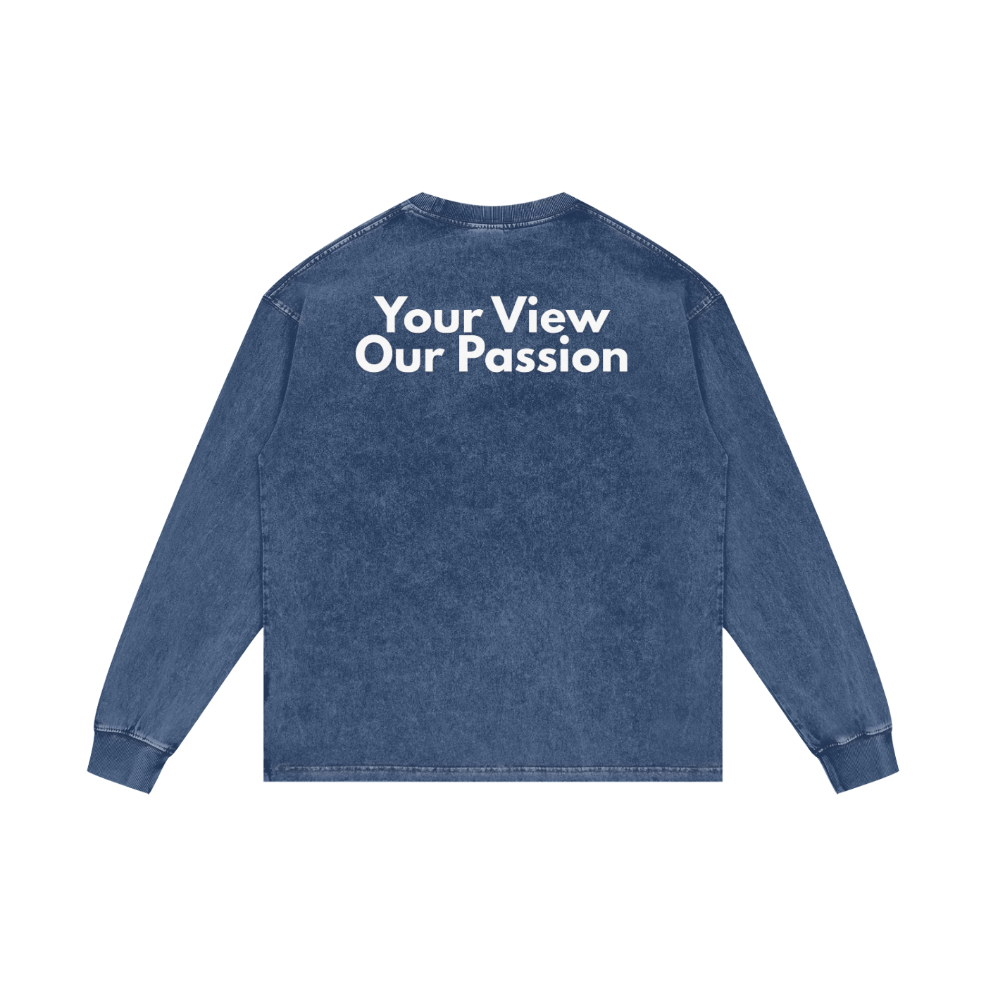 Acid Wash Oversize Long Sleeve T-Shirt