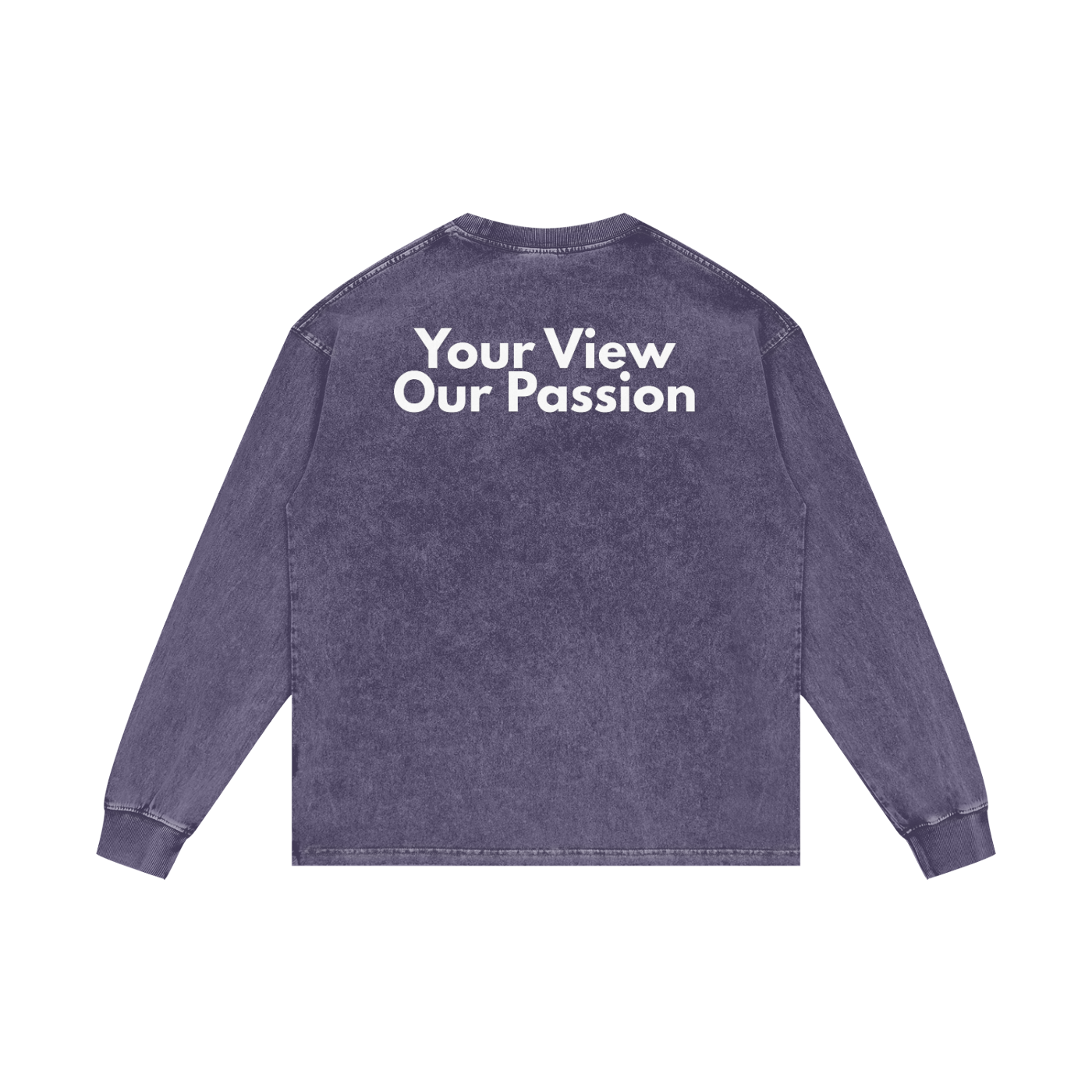 Acid Wash Oversize Long Sleeve T-Shirt