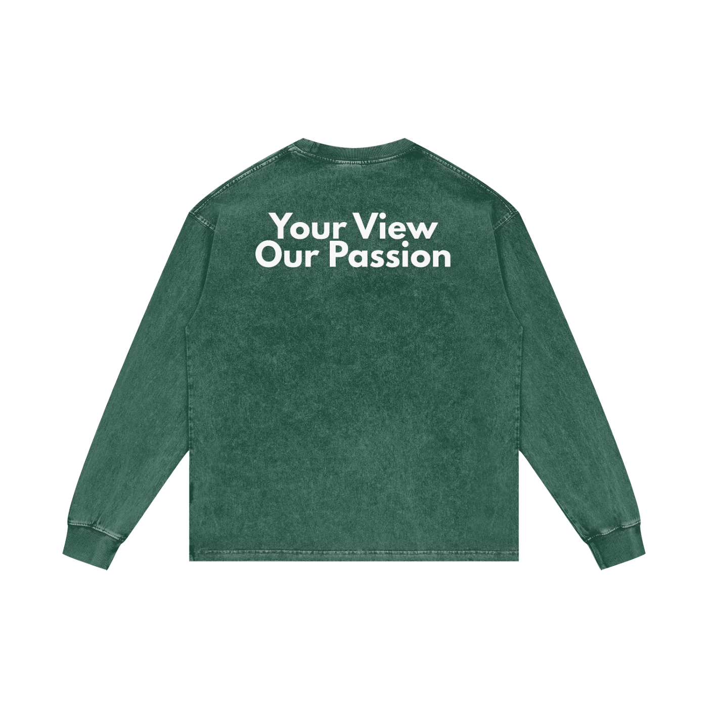 Acid Wash Oversize Long Sleeve T-Shirt